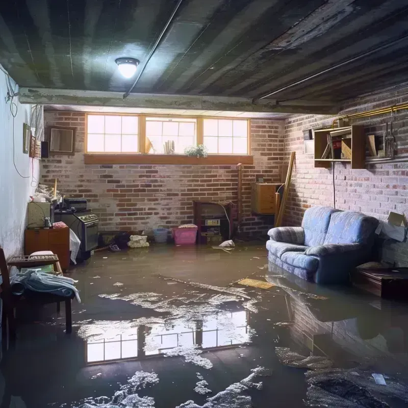 Flooded Basement Cleanup in Akron, PA